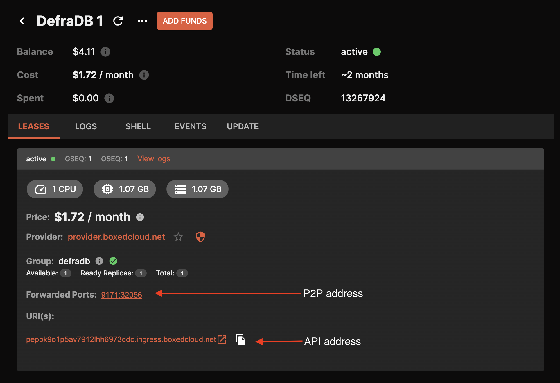 Cloudmos deployment